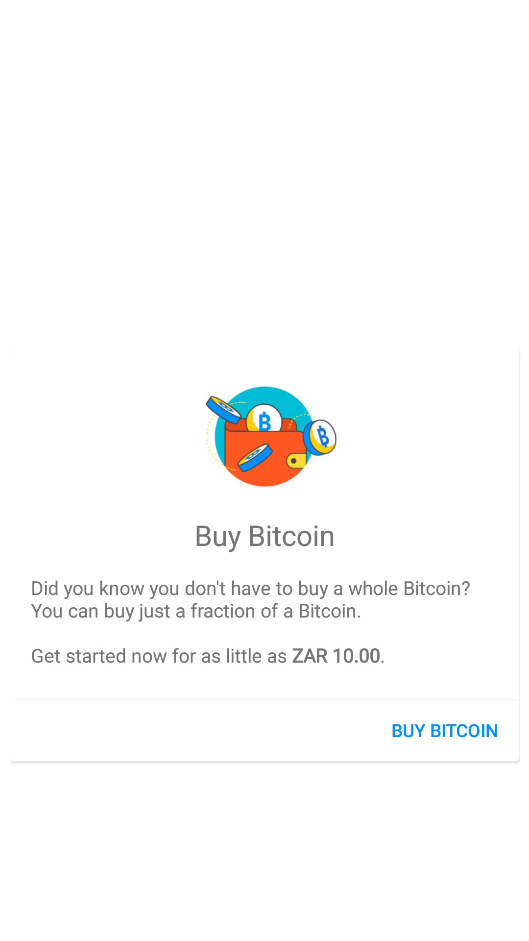 Screenshot of Luno App Redeem Code