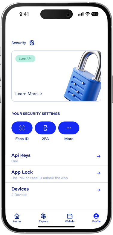 Luno Wallet